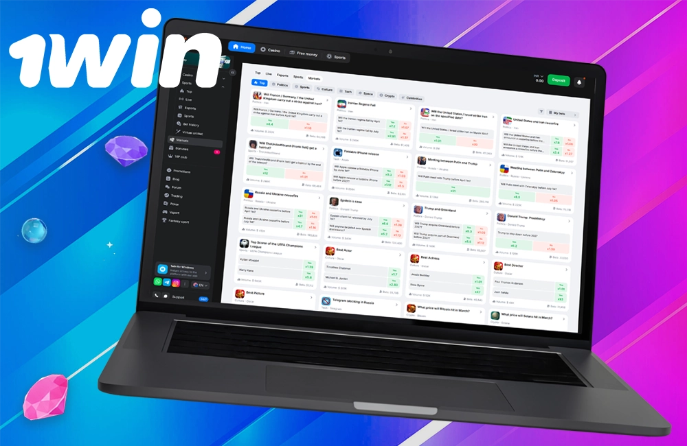 1win Markets in India