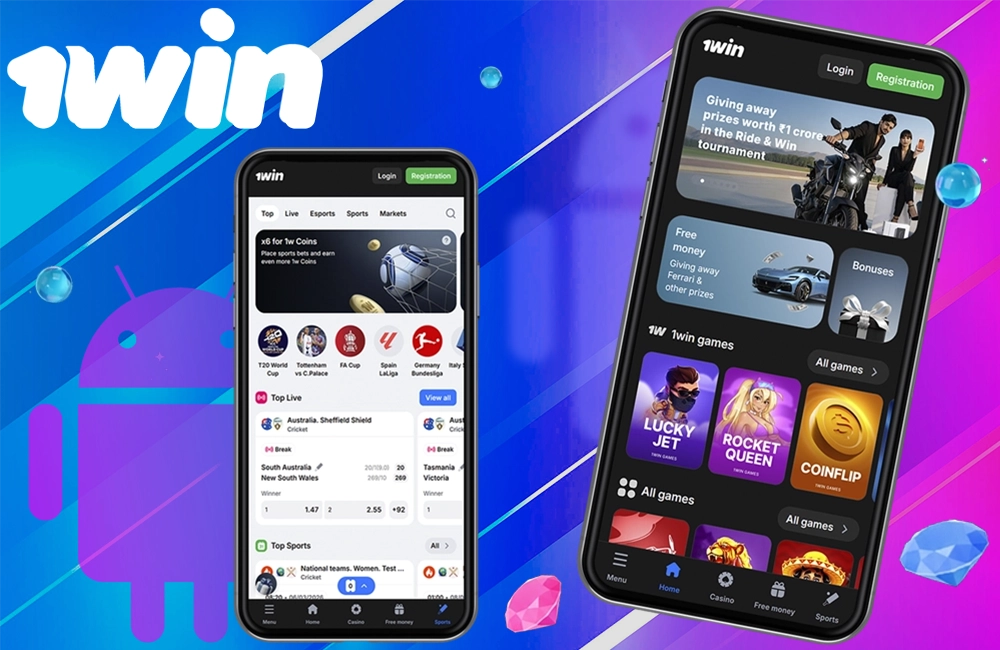Download 1win India for Android